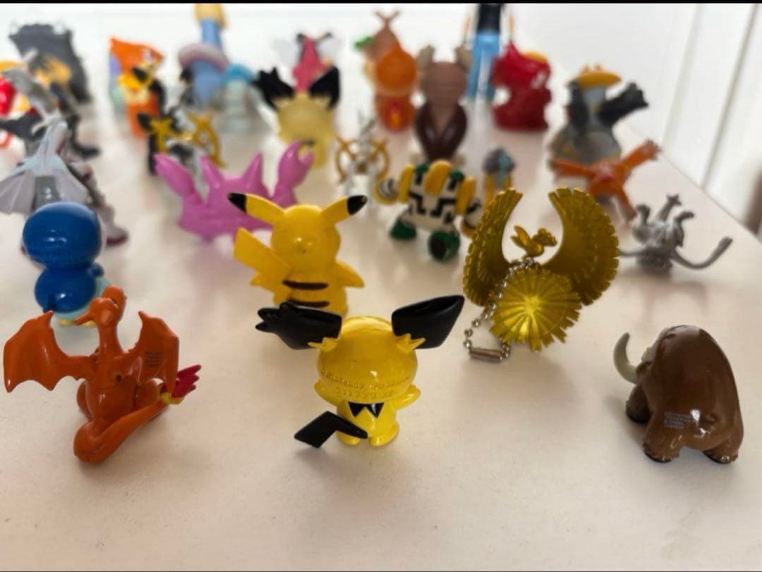 モンコレ　ポケモンキッズ　クリア　指人形　ポケモン　フィギュア　約50匹