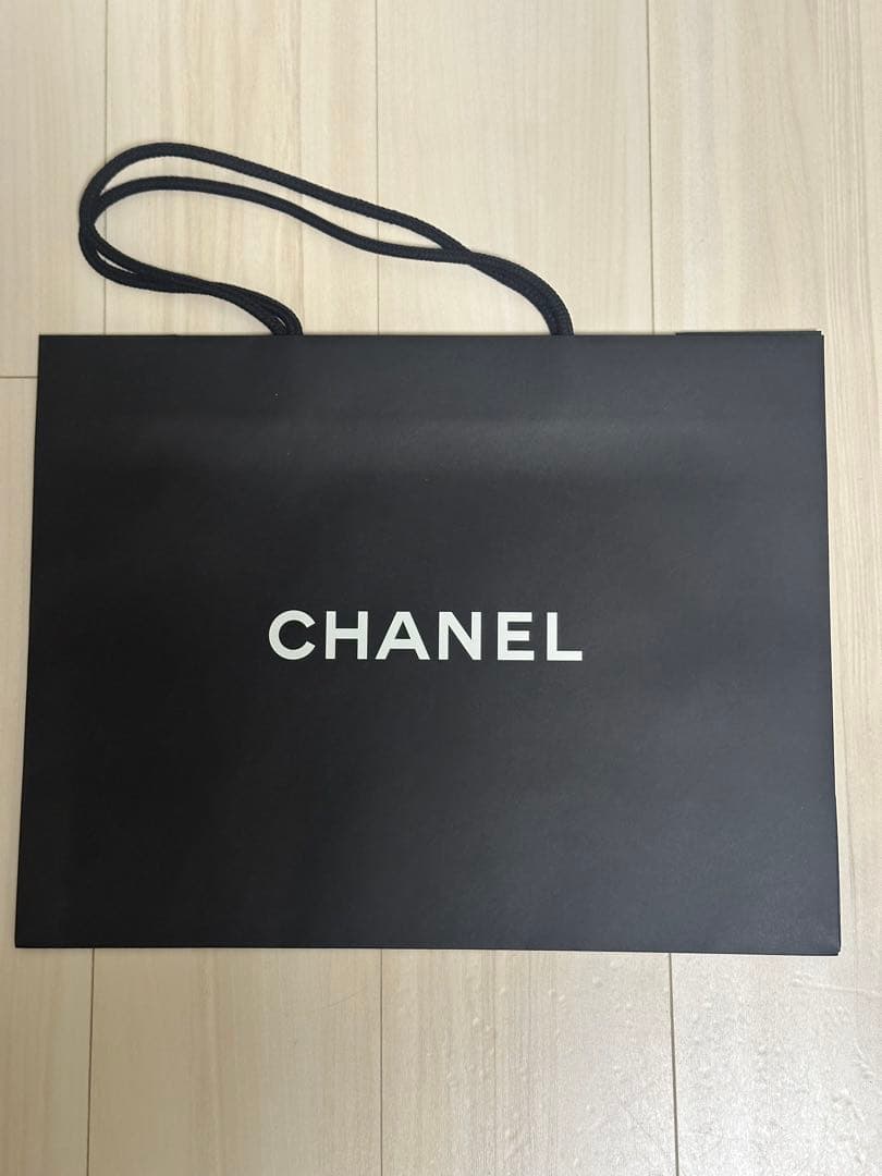 CHANEL シャネル　空箱　マグネット　カメリア　リボン　 紙袋付