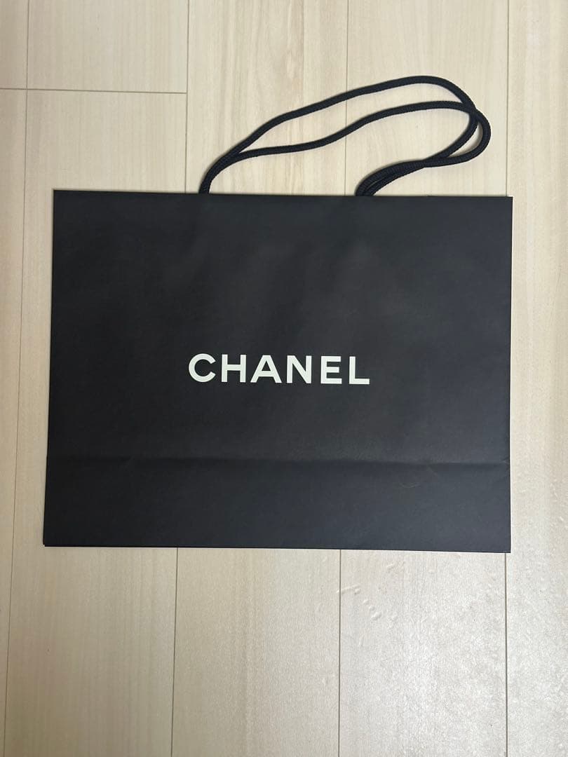 CHANEL シャネル　空箱　マグネット　カメリア　リボン　 紙袋付