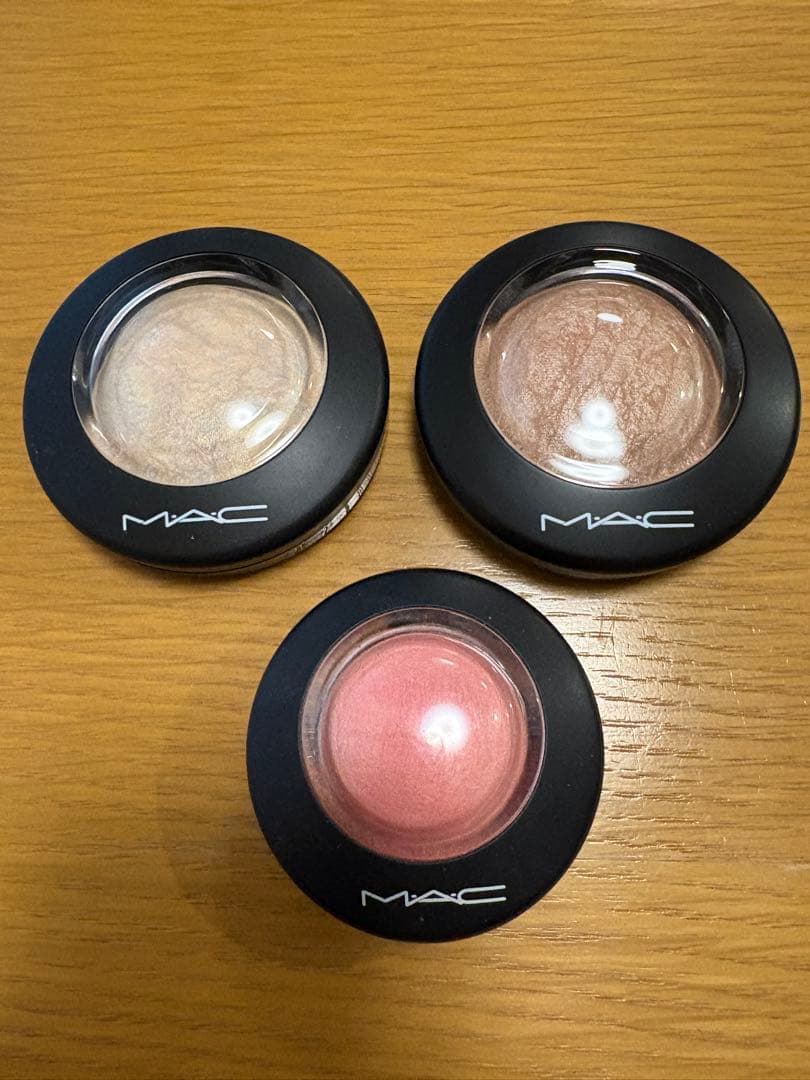 美品　マック　フェイスパウダー　チーク　3点セット