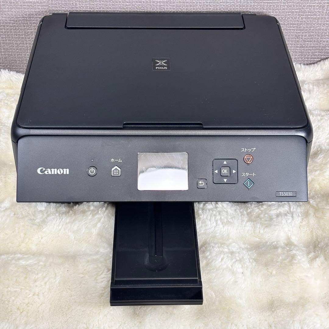 ✨動作良好✨CANON TS5030　ブラック　プリンター印刷枚数1000枚以下