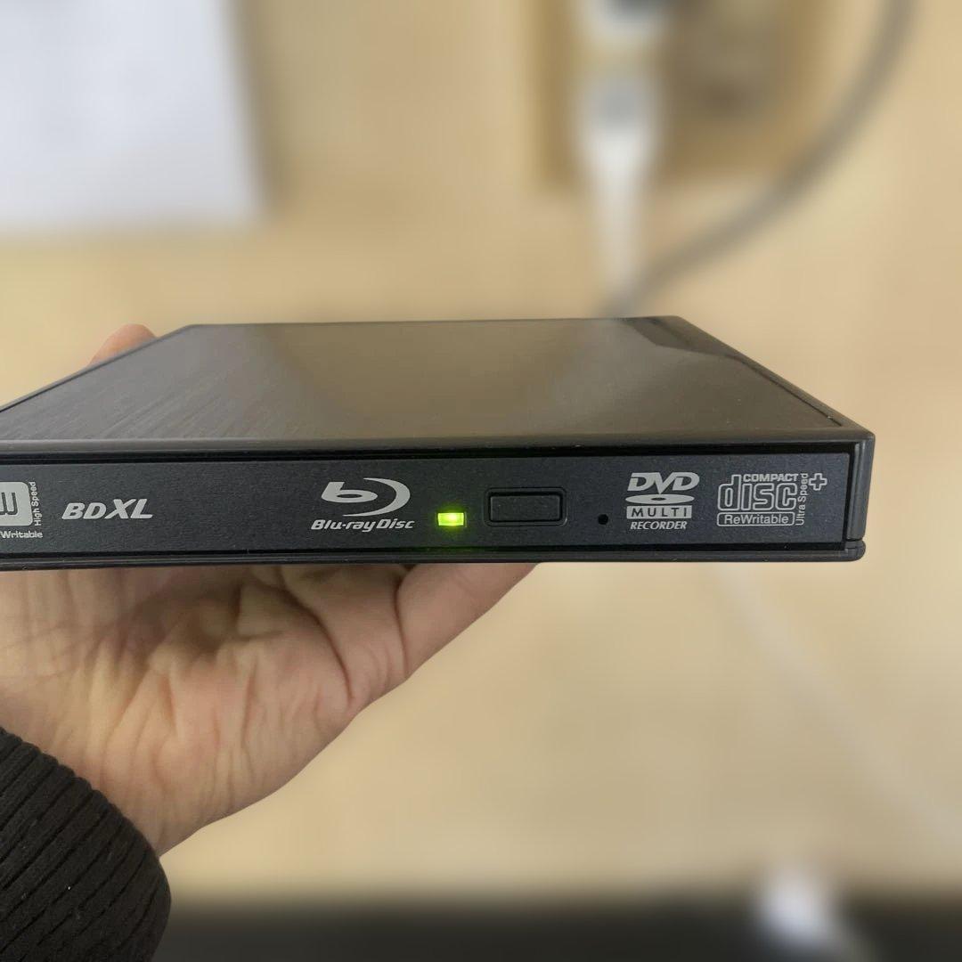 Logitec ポータブルBDドライブ LBD-IMEA8VBK