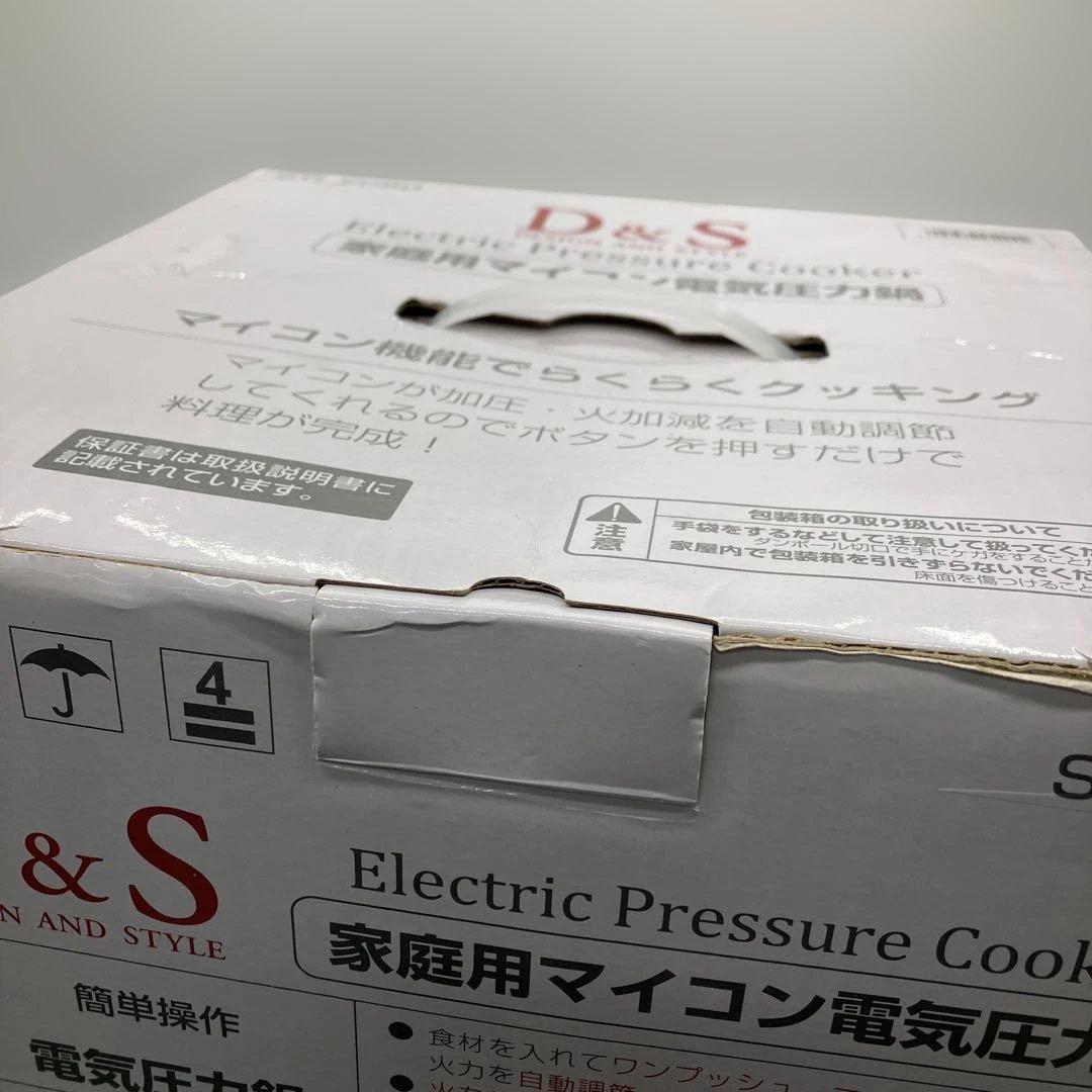 未使用　D&S 電気圧力鍋 STL-EC50