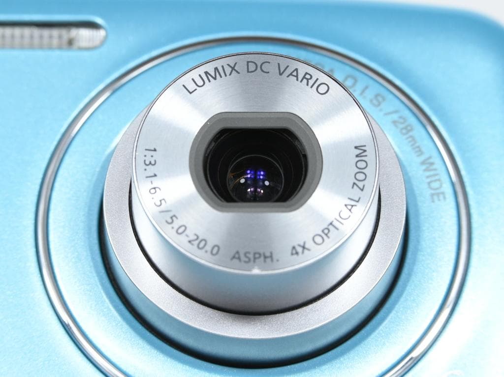 【超美品】 パナソニック　Panasonic LUMIX DMC-S1 ブルー