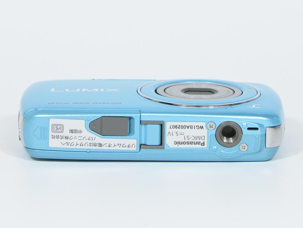 【超美品】 パナソニック　Panasonic LUMIX DMC-S1 ブルー