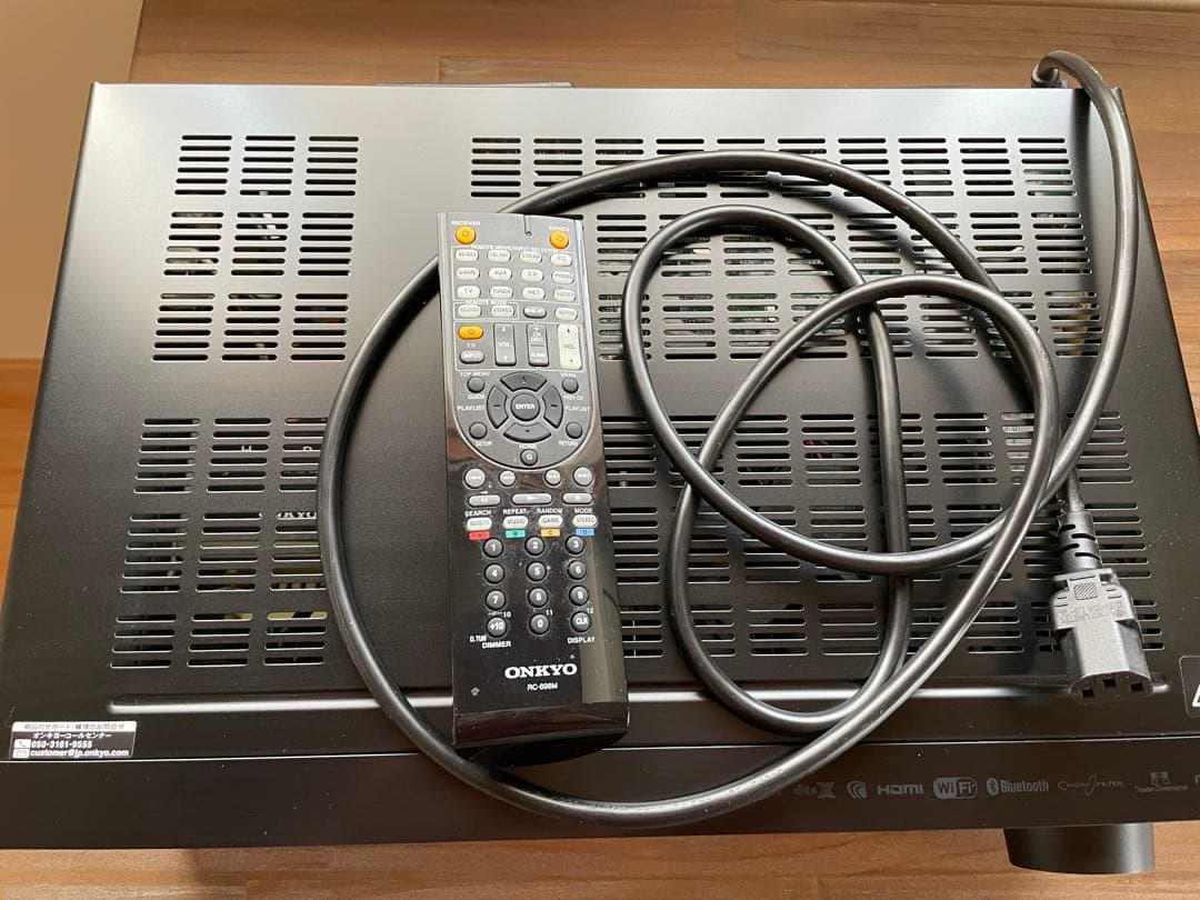 ONKYO AVアンプ リモコン付き TX-NR646