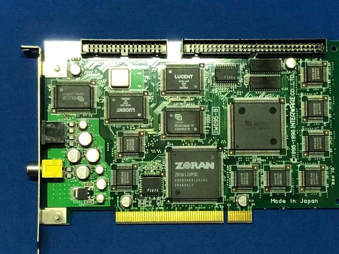 POWER VIDEO PCI PCIバス対応　JPEG圧縮・伸長カード
