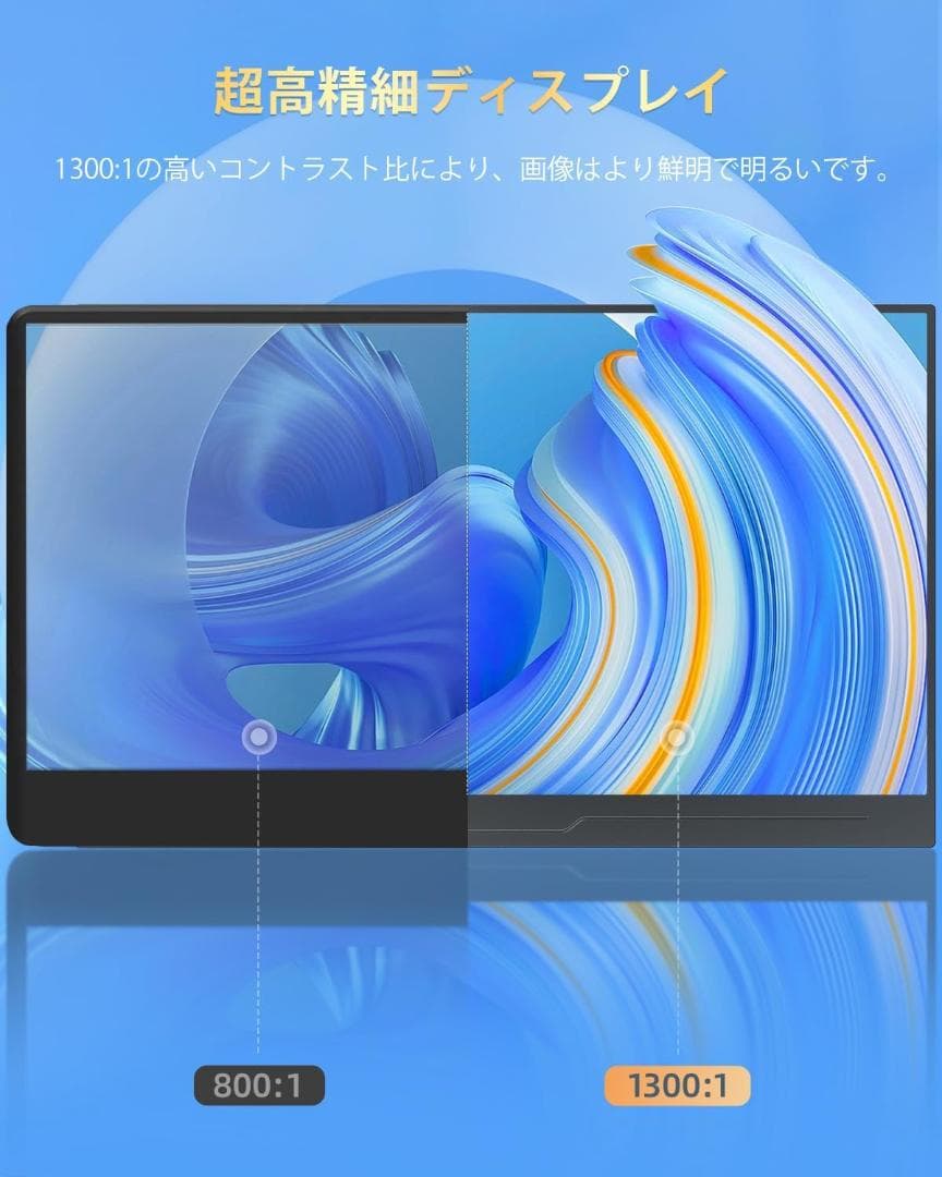 ✨最新版15.6インチモバイルモニター✨ EVICIV♡156B11 欠品あり✨