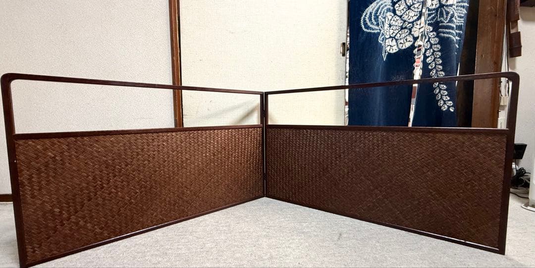 炉先屏風　和　両面用　茶道具　送料込み260309