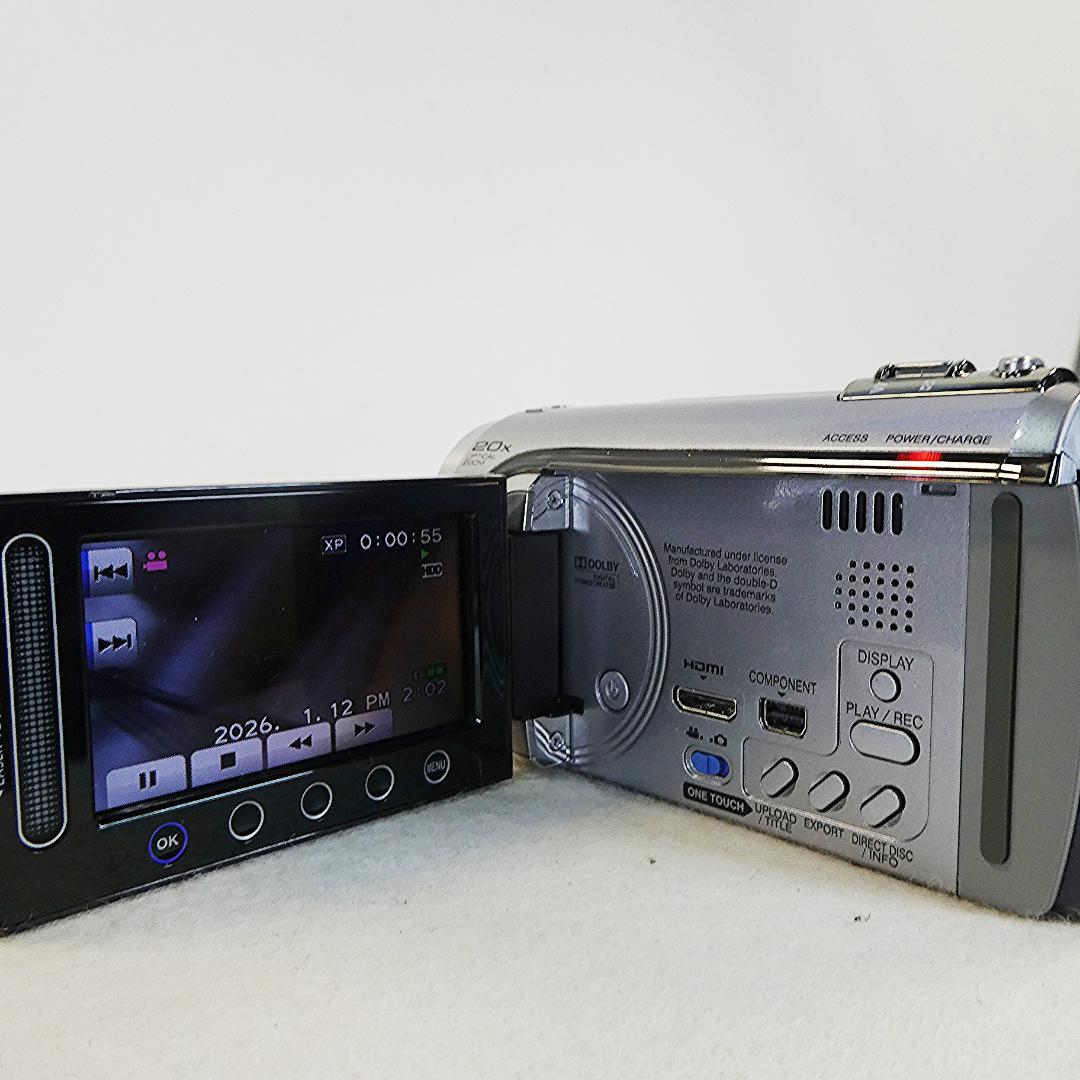 動作良好 JVC Everio GZ-HD300-S HDD/SD ビデオカメラ