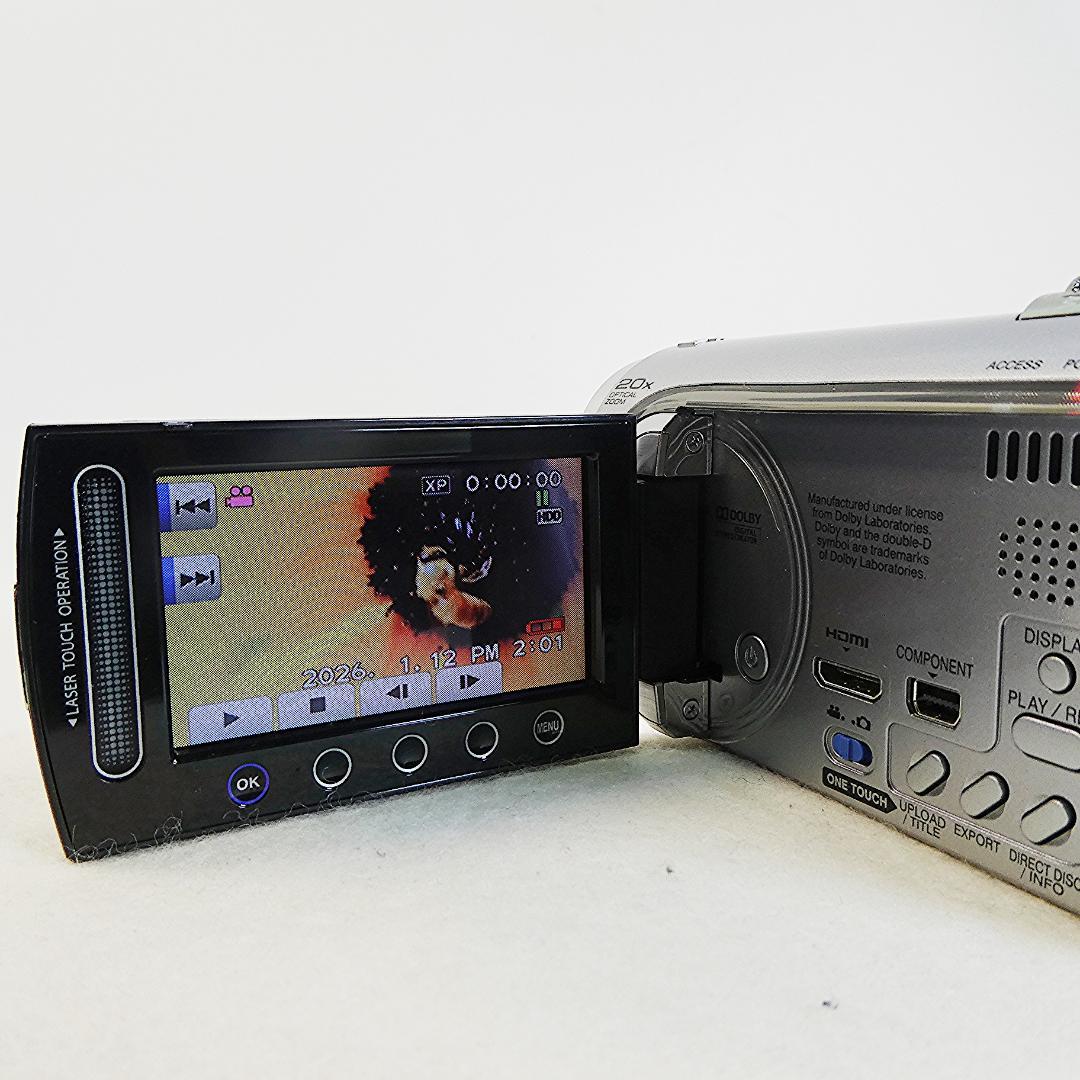 動作良好 JVC Everio GZ-HD300-S HDD/SD ビデオカメラ