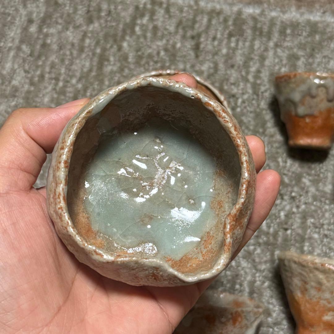 在銘 陶印 茶道具/煎茶道具/茶器/急須/土瓶/宝瓶/湯冷まし/陶器/骨董品