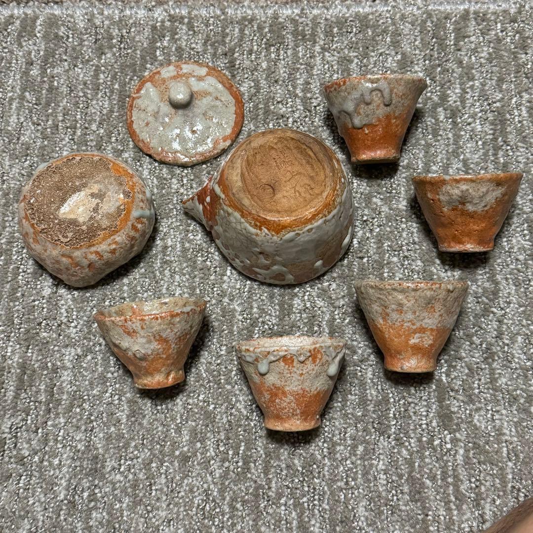 在銘 陶印 茶道具/煎茶道具/茶器/急須/土瓶/宝瓶/湯冷まし/陶器/骨董品