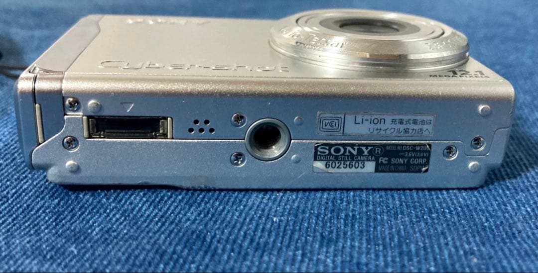 【動作確認済み】SONY Cyber-shot DSC-W200