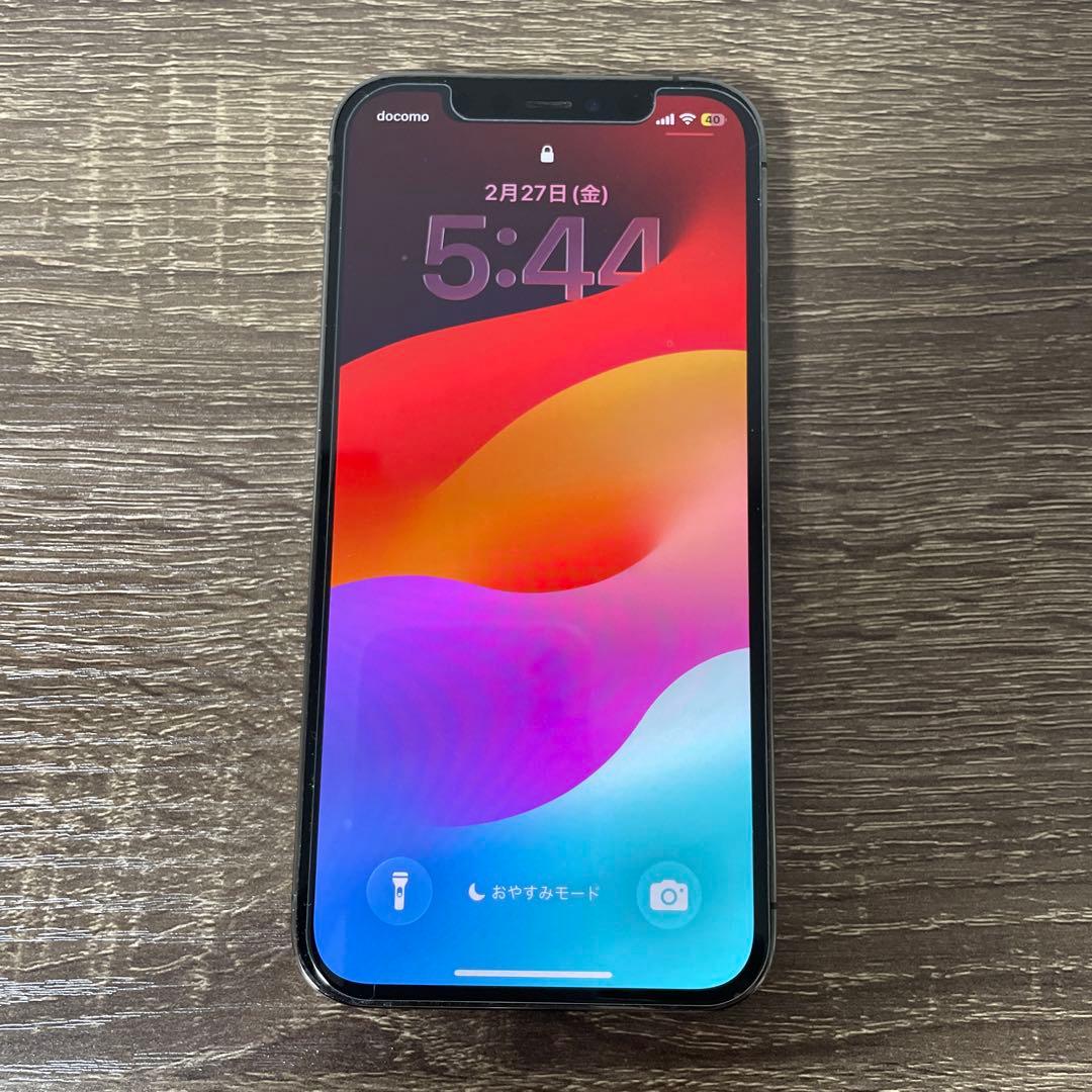 Apple iPhone 12 Pro グラファイト　本体のみ　難あり