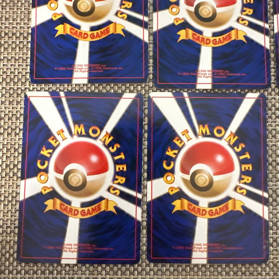ポケモンカード旧裏12枚イーブイわるいブースターシャワーズサンダース　マチスの