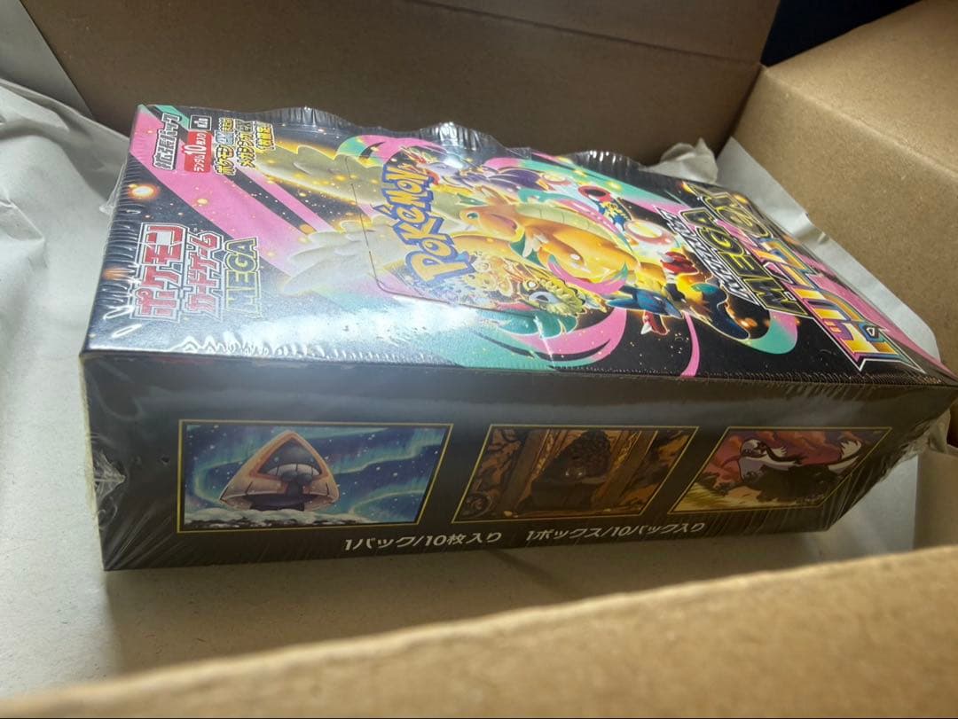 ポケモンカードゲーム MEGAドリームEX BOX新品未開封シュリンク切り込み有