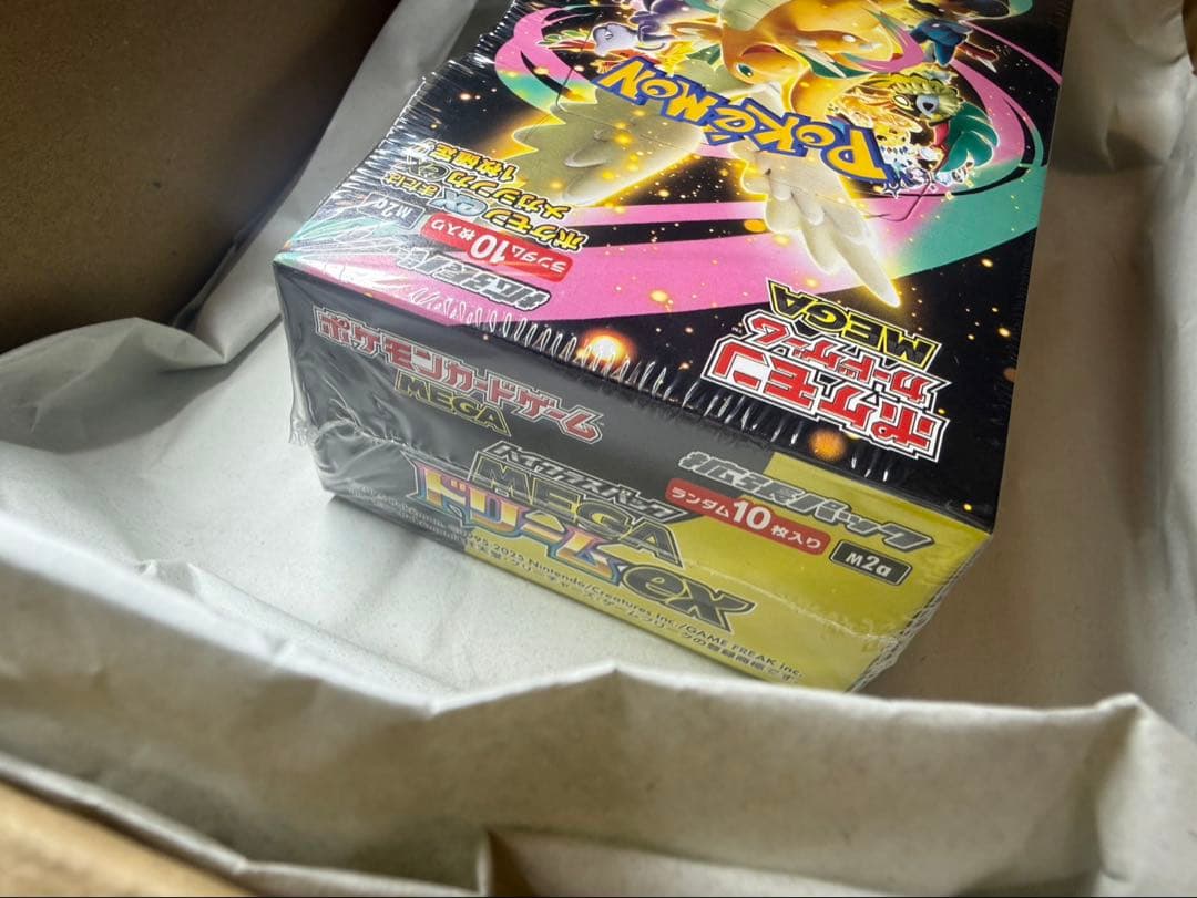 ポケモンカードゲーム MEGAドリームEX BOX新品未開封シュリンク切り込み有