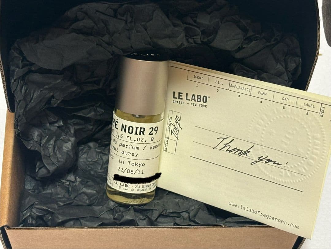 LE LABO ルラボ THÉ NOIR 29 15ml