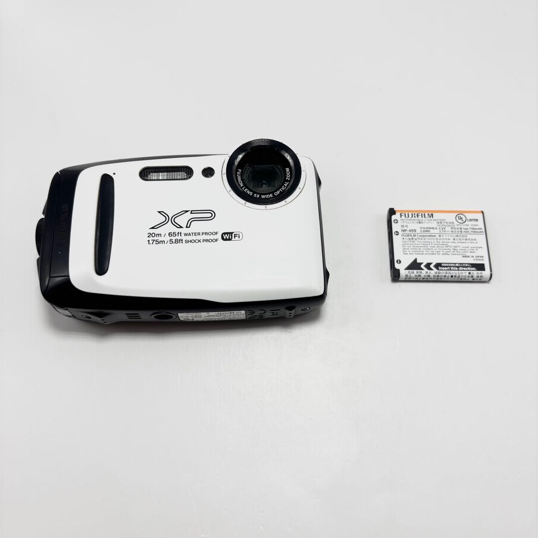 FUJIFILM FinePix XP130 ホワイト コンパクトデジタルカメラ