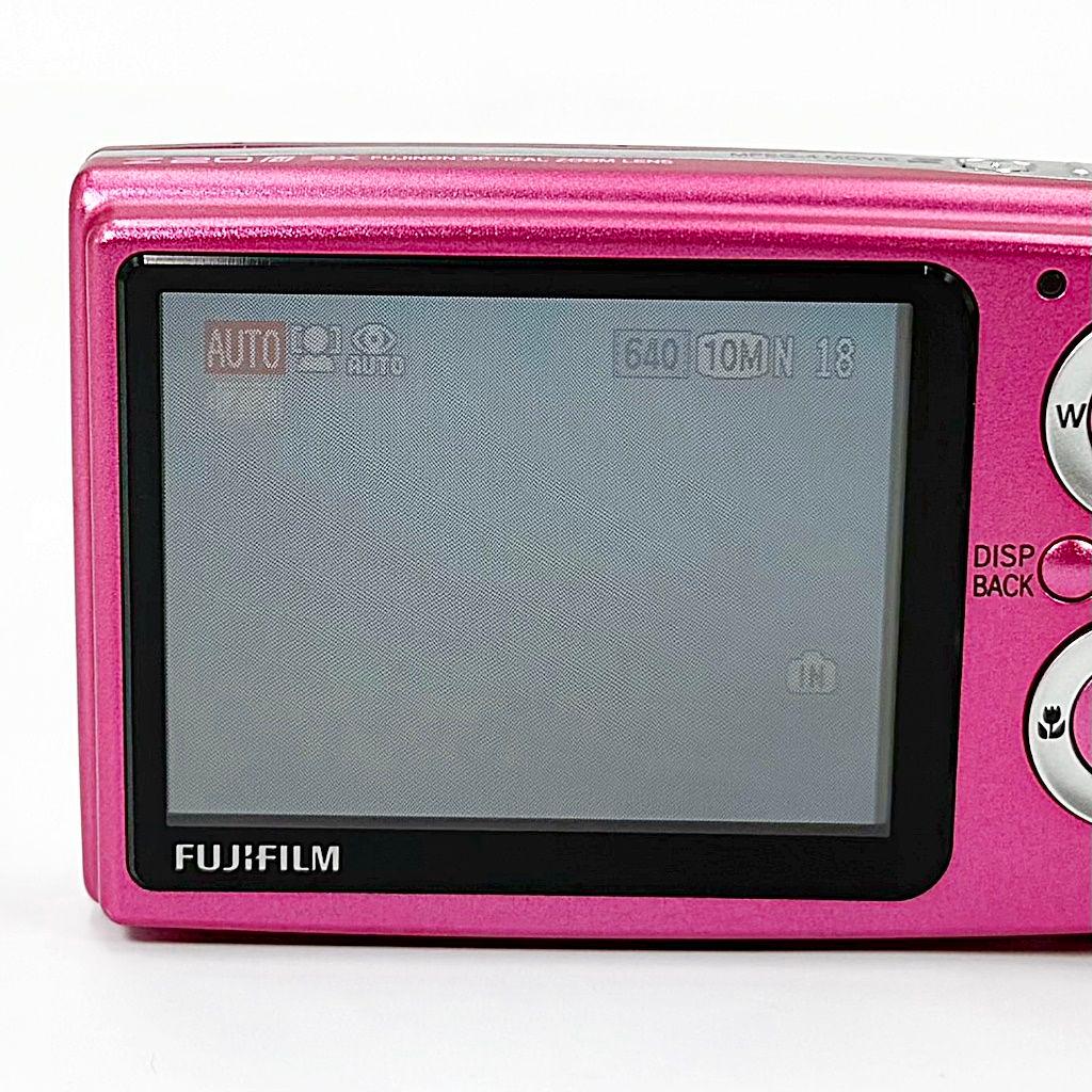【美品】フジフイルム FinePix Z20fd ピンク コンデジ カメラ 中古