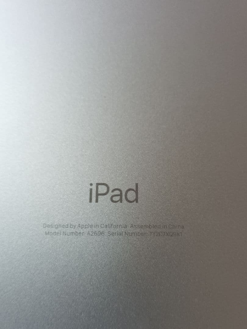 iPad 第10世代 バッテリー99.8%