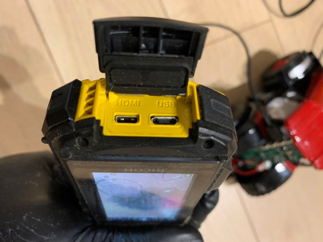 (動作品)RICOH WG-40 防水コンパクトデジタルカメラ