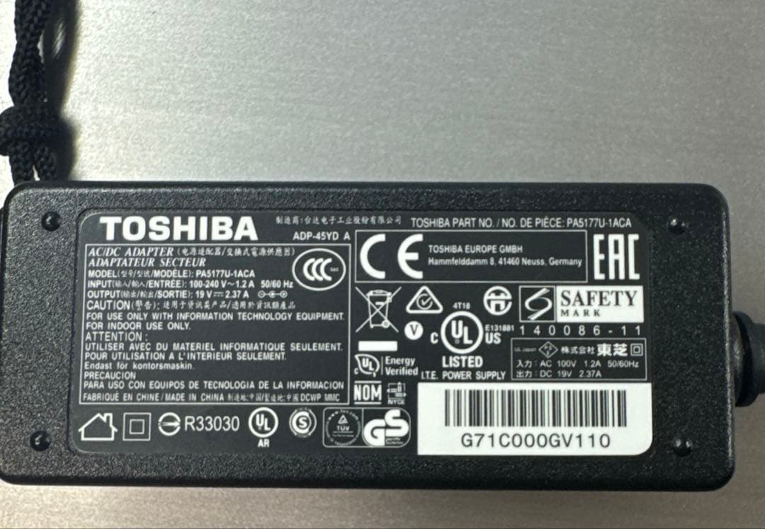 Dynabook KIRA V73/PS第5世代Core i5