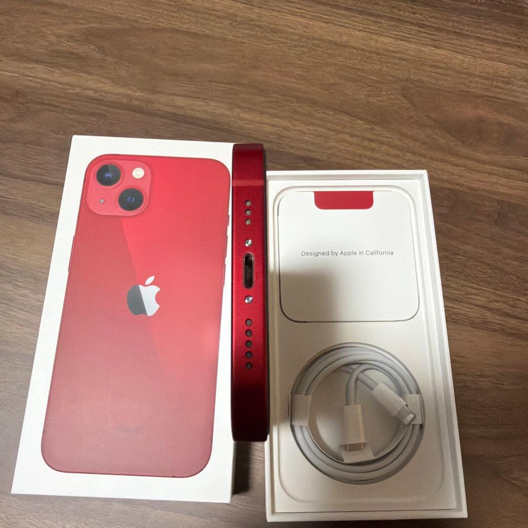 iPhone13 本体 128GB プロダクトレッド