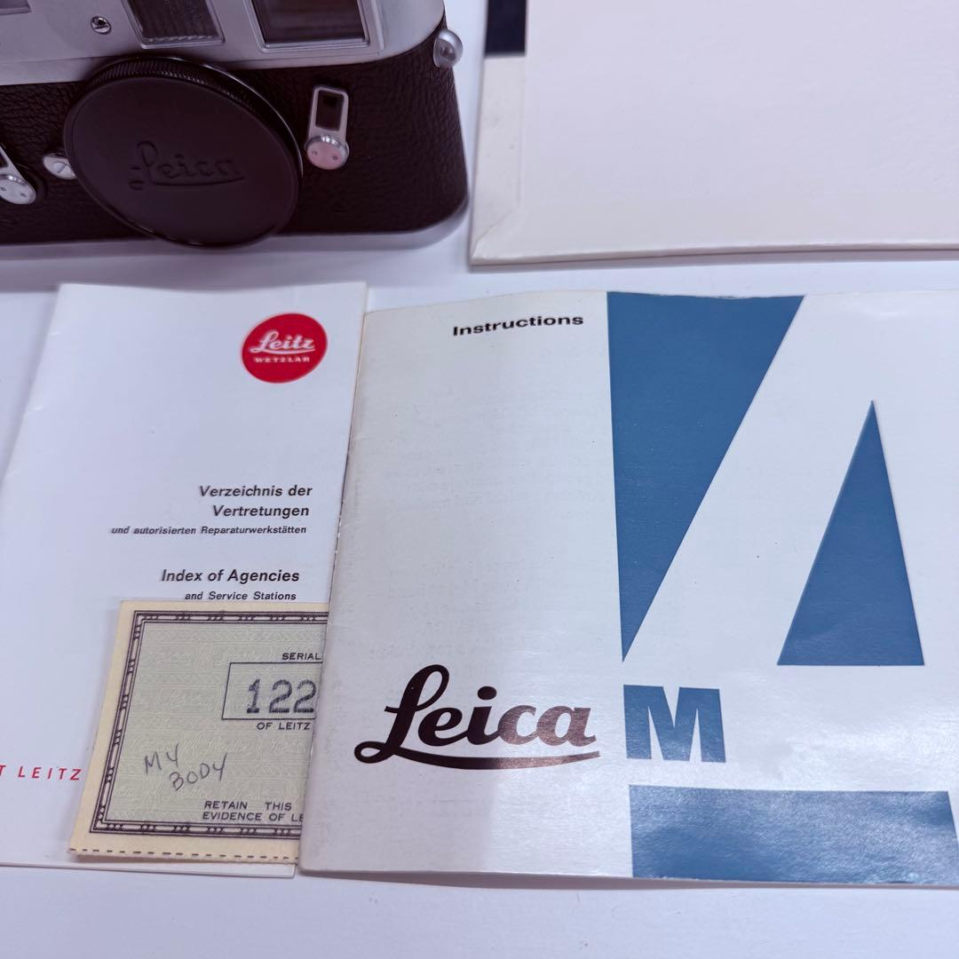 希少 LEICA M4 カメラ ボディ 箱付 ライカ LEITZ フィルムカメラ
