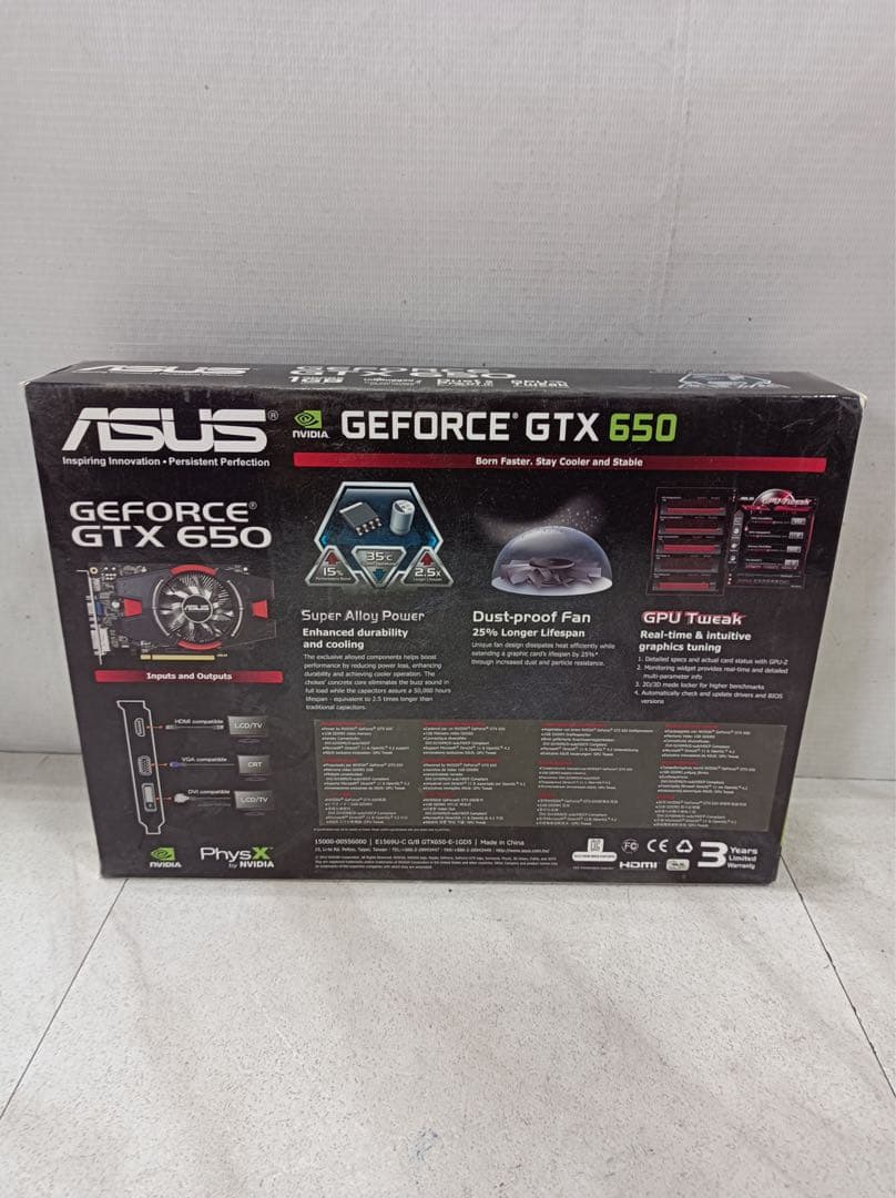 八7047【未使用品】ASUS グラフィックボード GEFORCE
