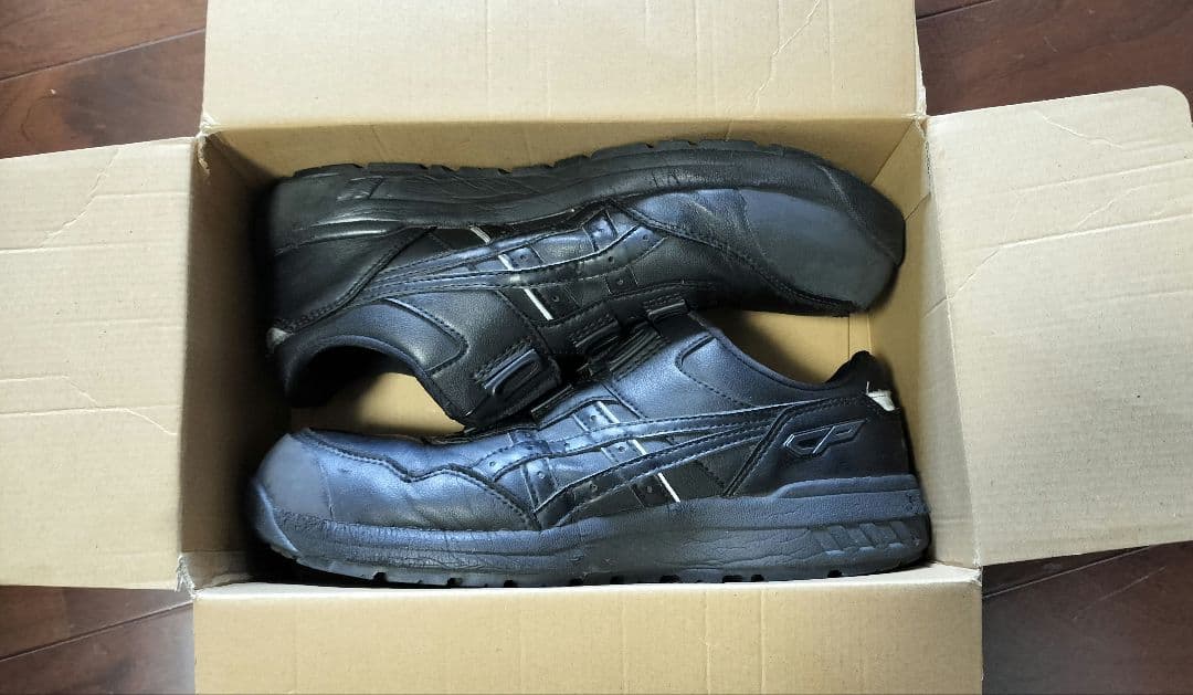 ASICS アシックス　ウィンジョブ　安全靴　CP306 ワイド　26.5　黒