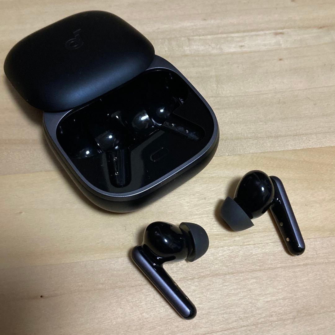 最新Soundcore Liberty 5 動作確認済美品　ノイキャン　ブラック