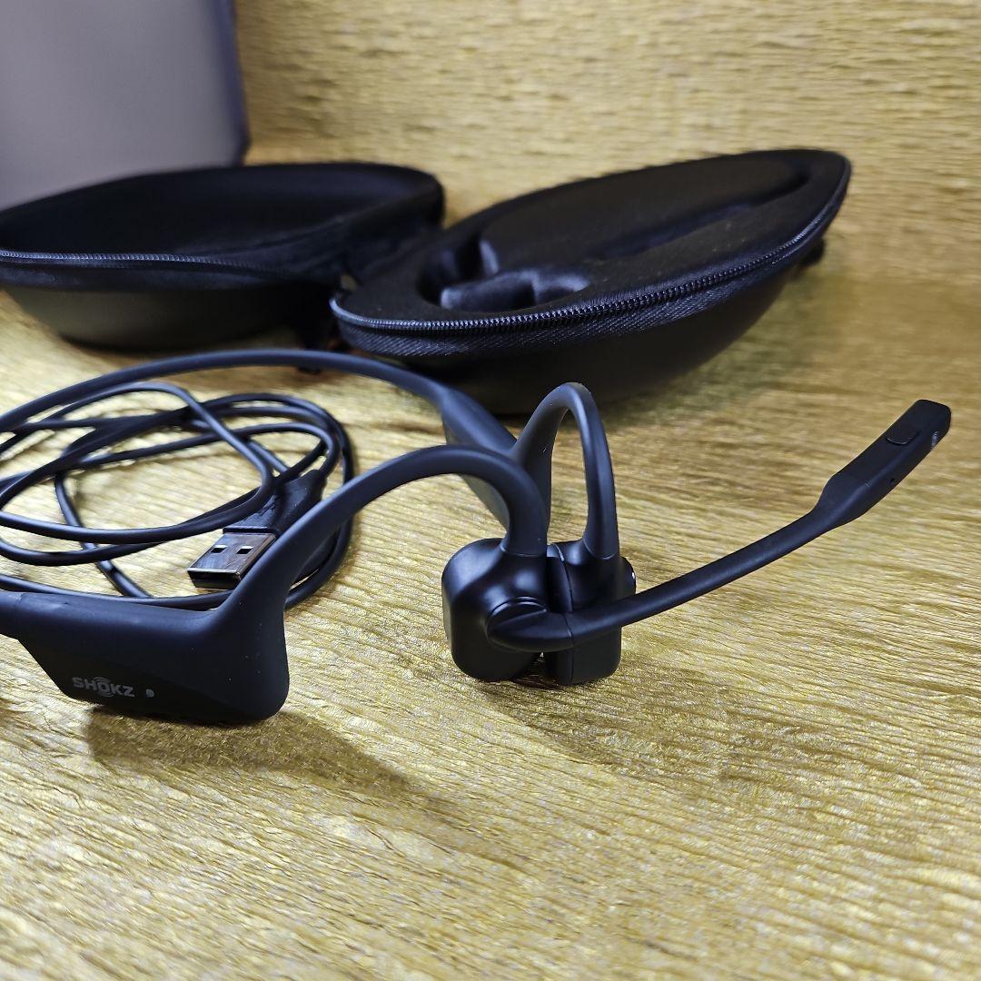 Shokz Open Comm 2UC Type-Cアダプター　骨伝導　美品