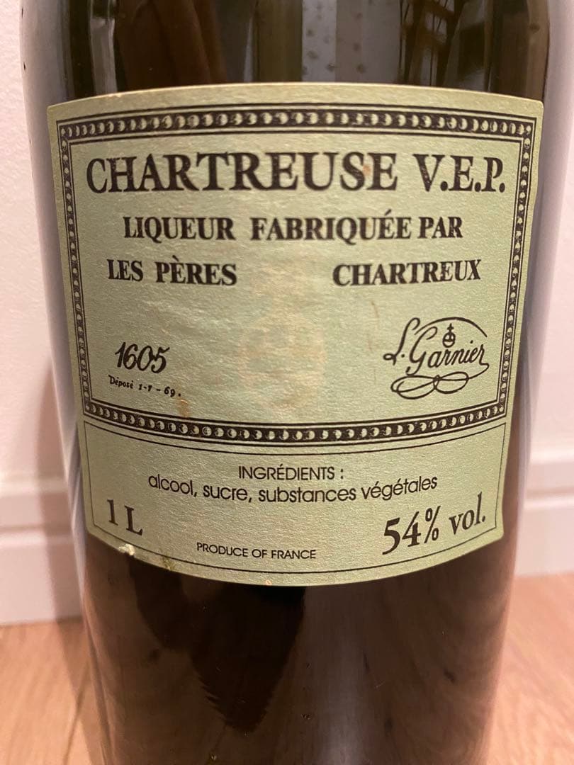シャルトリューズ　VEP Chartreuse V.E.P. 1L 54%