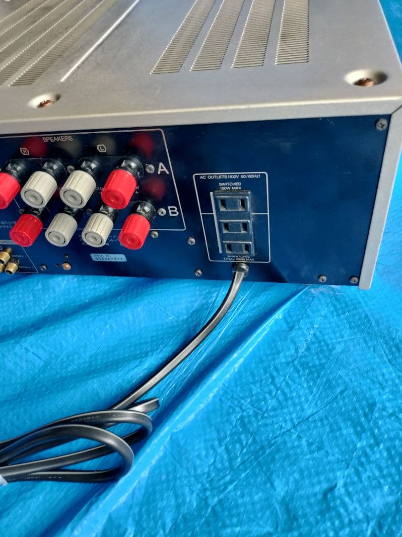 SANSUI　プリメインアンプ　ＡＵーα６０７ＫＸ　動作品
