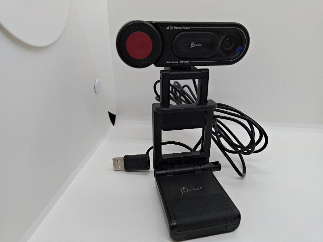 J5create JVU250 ウェブカメラ オート＆マニュアルフォーカス切替