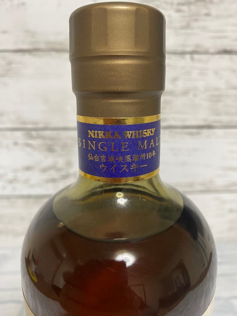 ニッカ シングルモルト ウイスキー 宮城峡 10年 700ml 45%