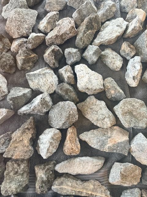 【約40kg】サウナストーンのみ 香花石（天然石） MISAストーブ使用品