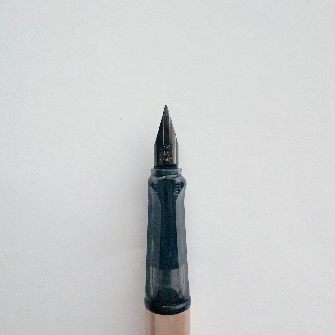 LAMY Lx(ルクス)万年筆 ローズゴールド アルミケース付＆コンバータ付