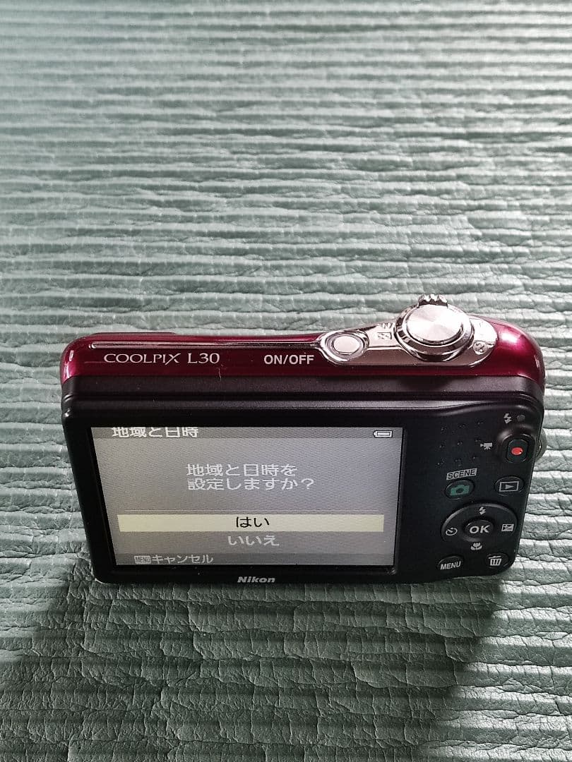 Nikon COOLPIX L30 レッド コンパクトデジタルカメラ