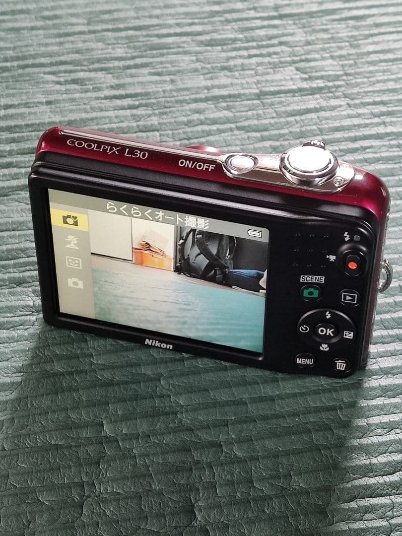 Nikon COOLPIX L30 レッド コンパクトデジタルカメラ