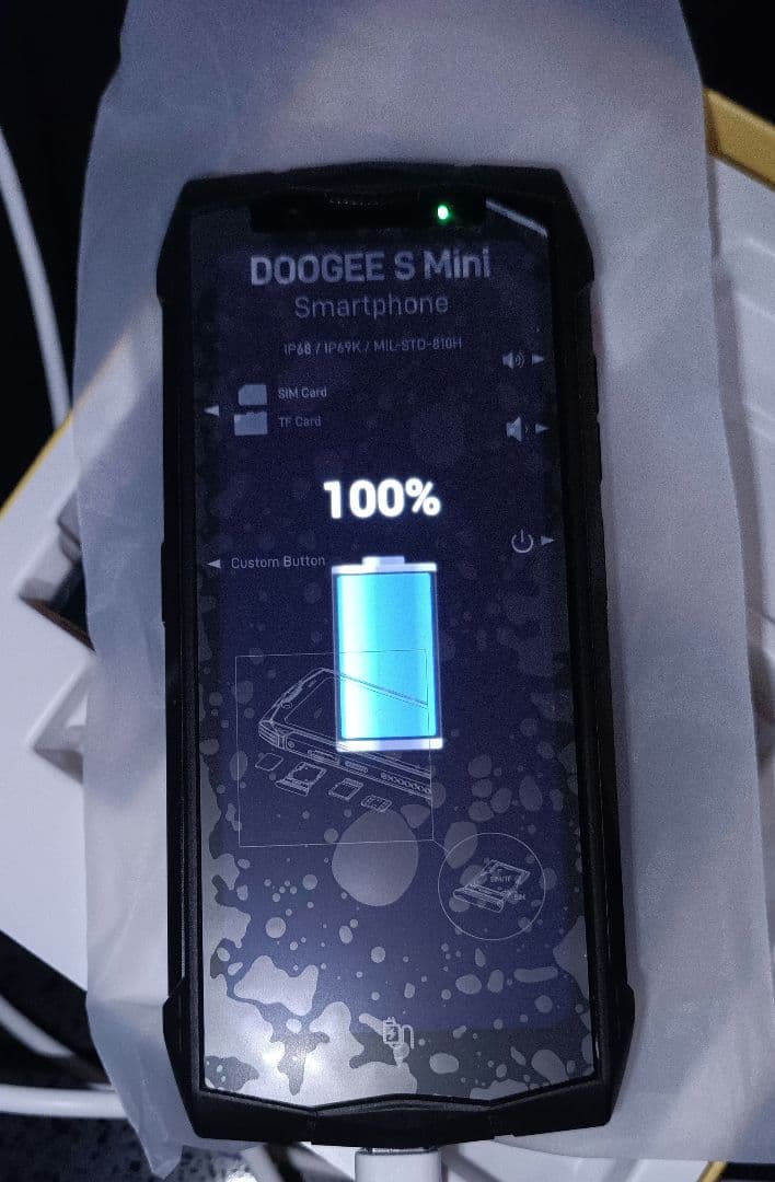 doogee s miniシムフリー RAM（8GB+7GB）　ROM256GB