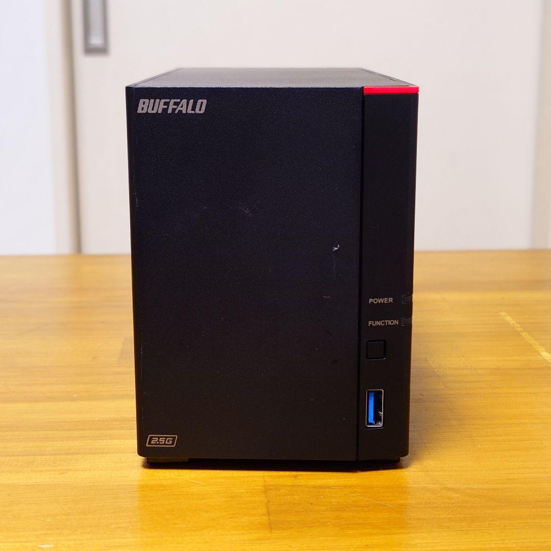 外付けハードディスク・ドライブ BUFFALO NAS LinkStation LS720D0802 8TB