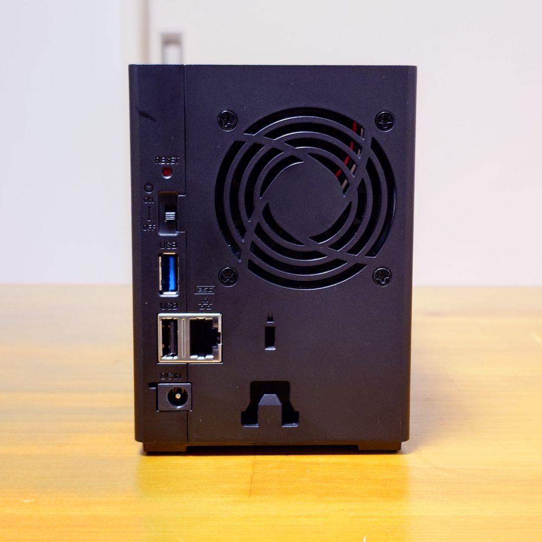 外付けハードディスク・ドライブ BUFFALO NAS LinkStation LS720D0802 8TB