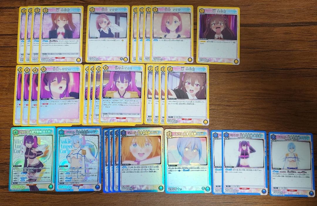 ユニオンアリーナ　2.5次元の誘惑　デッキ2種＋パーツセット