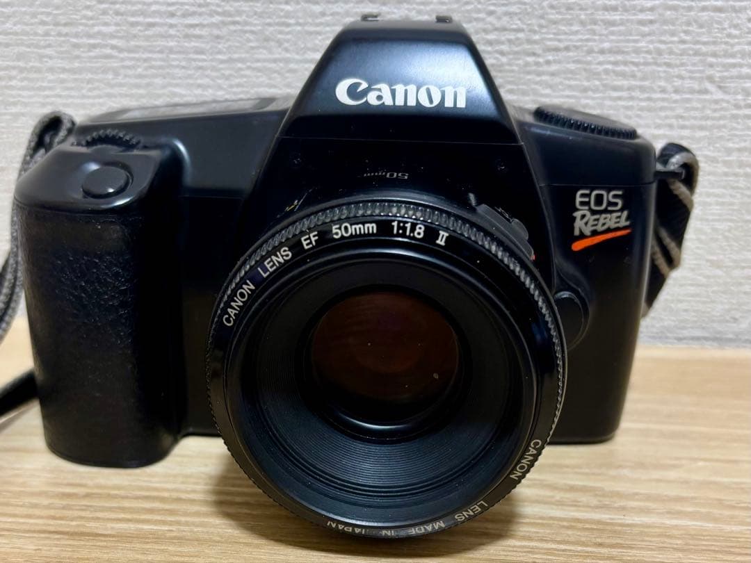 【動作確認済】Canon EOS Rebel＋EF50mm f1.8フィルム一眼