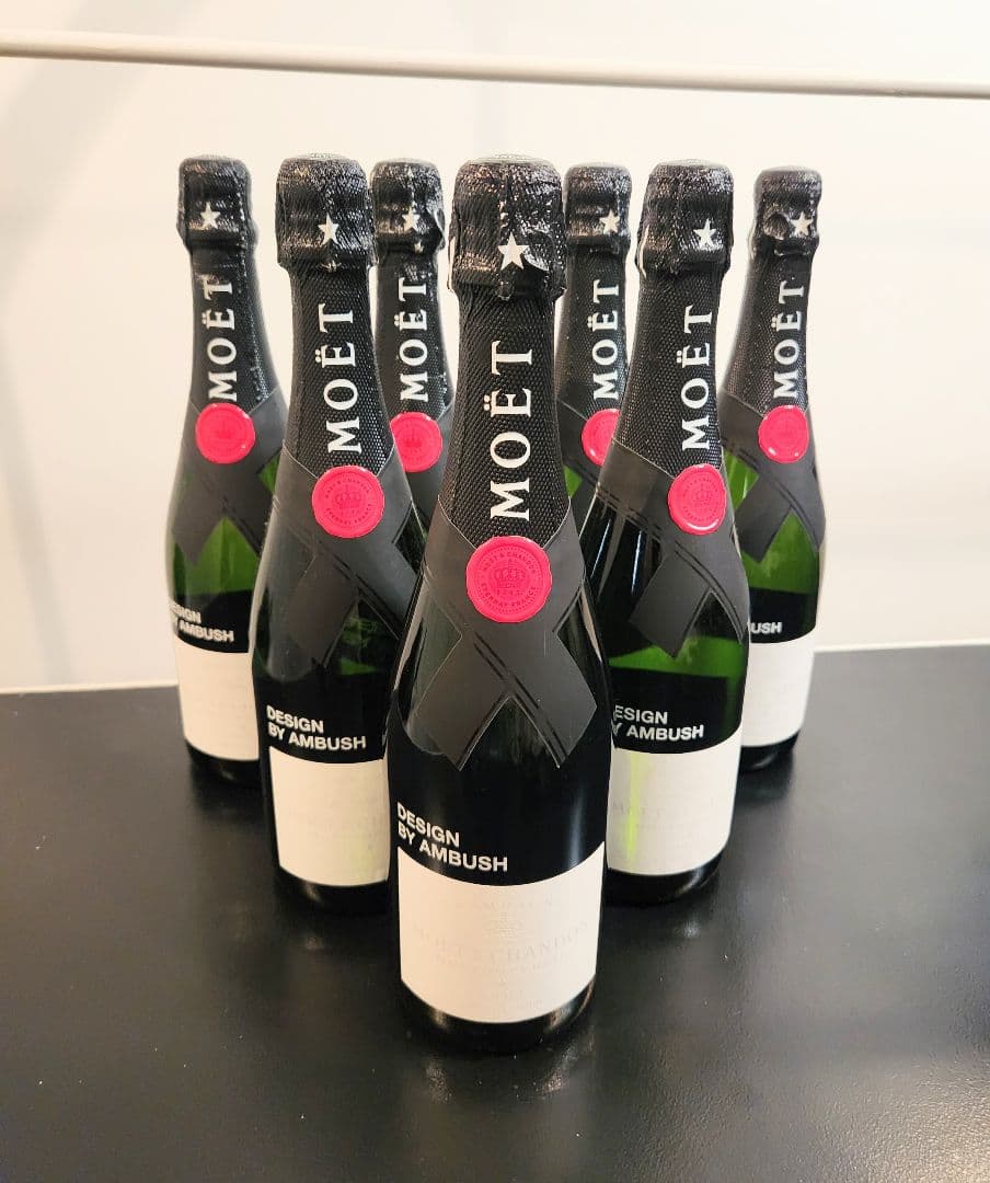 MOËT&CHANDON×AMBUSH：シャンパン➆本セット