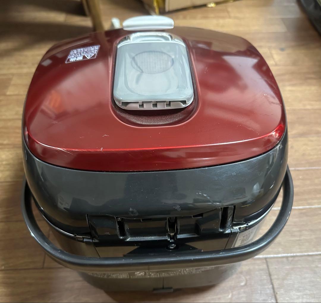 Panasonic スチームIH炊飯器 赤 内釜が綺麗です