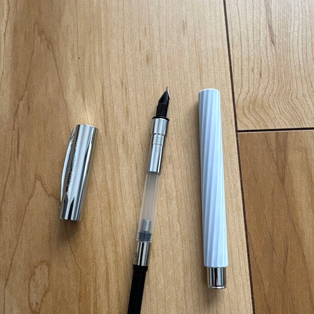 ファーバーカステル　アンビション イタリックアイスブルー　F
